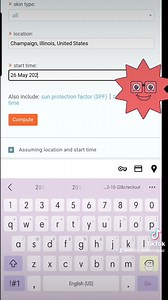 It's National Sunscreen Day on May 27th! ☀️ Curious how quickly it takes to sunburn when you go outside? Use Wolfram|Alpha to find out! https://wolfr.am/1dHCQeVJK | Wolfram|Alpha