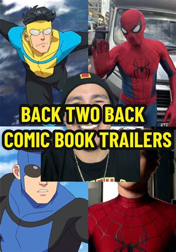 Big week for Comic Book fans, it’s going to be absolute peak. Spider-Man and Invincible back to back baby! #SpiderMan #Invincible #SpiderManBrandNewDay #InvincibleSeason4 #Supes