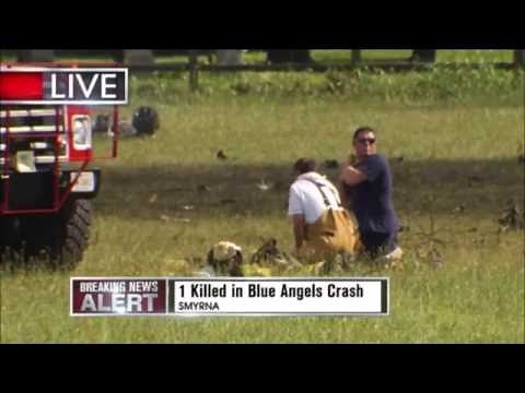 U.S. Navy Blue Angel Jet Crashes in Smyrna, Tennessee