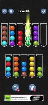 Ball Sort Puzzle Level 069 🧩 #ballsortpuzzle