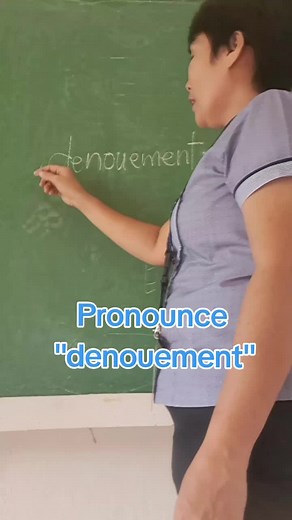 Mastering the Pronunciation of 'Denouement'