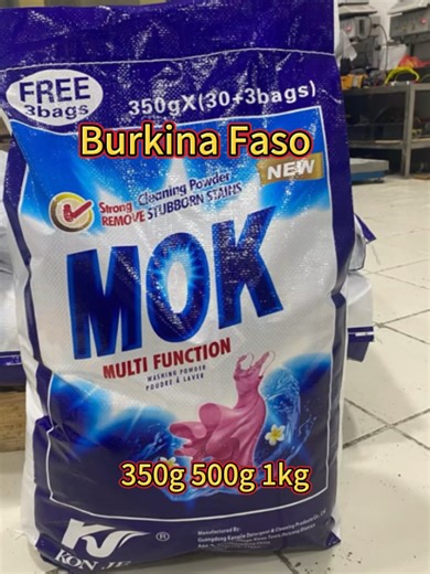 Bulk Detergent Powder Supply in Burkina Faso