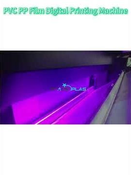 PVC PP Film Digital Printing Machine