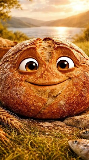 I Was the Bread Jesus Used to Feed 5,000 People #aishorts #biblestudy #ai #shorts