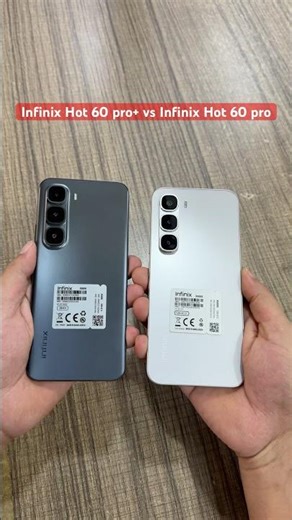 Infinix Hot 60 pro+ vs Infinix Hot 60 pro