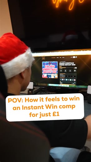 Young Comps on Instagram: "POV: how it feels to win an Instant Win with Young Comps 😂 Try out our Instant Win comps for just £1 👉 youngcomps.co.uk/?filter=instants You could win: Cash ✅ Holidays ✅ Tech ✅ Vouchers ✅ Site credit ✅ And more! ✅ #youngcomps #winbig #realpeoplerealprizes #instantwin #fifewinners #fifebusiness This competition is not endorsed, sponsored, or administered by Facebook."