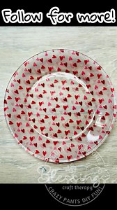 Washable Dollar Tree Plate DIY with a Napkin! #blessingscrafttherapy #dollartreediy #easycrafts | Blessings Craft Therapy