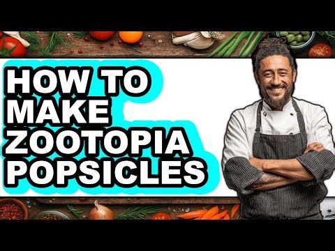 How To Make Zootopia Popsicles (Full Guide)