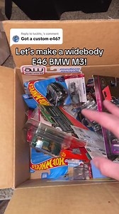 Widebody E46 BMW M3 Custom Diecast Build
