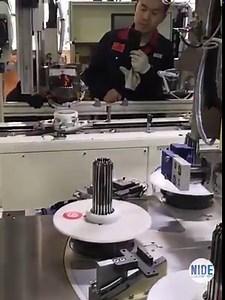 Automatic stator winding machine coil insertion and lacing machine for electric motor manufacturing | Nide Group