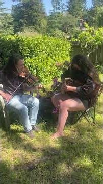 Blake & Alina ~ Heart Shaped Wood ~ Irish Fidde & Uilleann Pipes