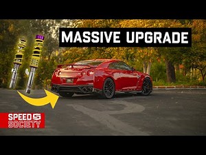 R35 GTR Coilover Upgrade | KW Suspension V3 Coilover Install