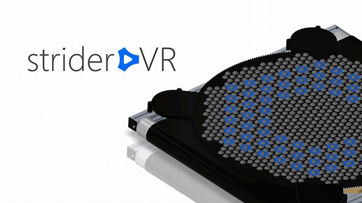 Strider VR is an Intriguing New Omnidirectional Treadmill Solution
