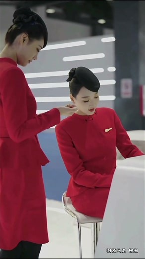 空姐制服川航VS深航 #空姐 #cabincrew
