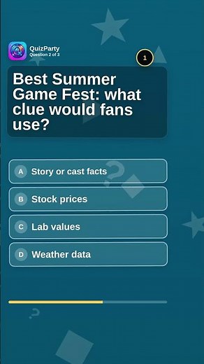 Do You Know Best Summer Game Fest 2026? | QuizParty