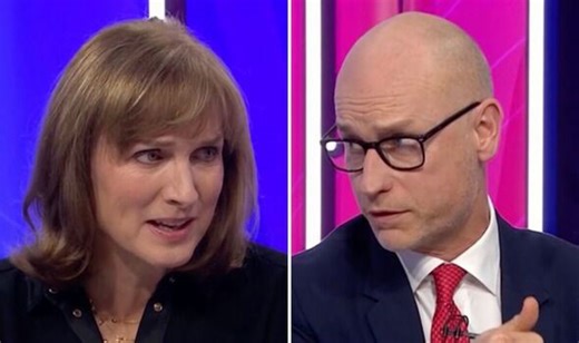 Fiona Bruce rips into Labour minister over small boats on Question Time