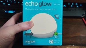 Watch Echo Glow - Multicolor smart lamp ﹙unboxing﹚ on Amazon Live