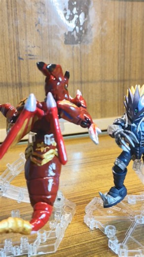 Stop Motion Megidramon Gallantmon vs Beelzemon #digimon #dukemon #megidramon #beelzemon #stopmotion