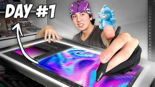 Learning to Draw Digital Art in 7 Days – Beginner Challenge