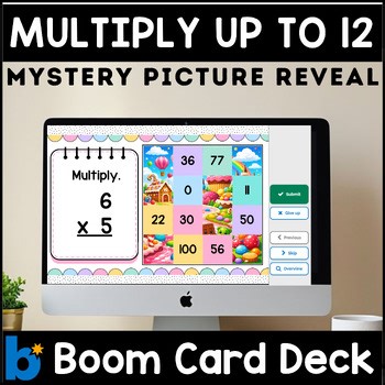 Sweet Facts Mystery: Multiplication Facts to 12