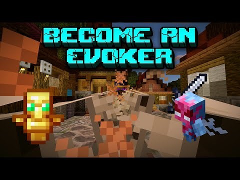 Become an Evoker in Minecraft! (Bedrock Command Tutorial)