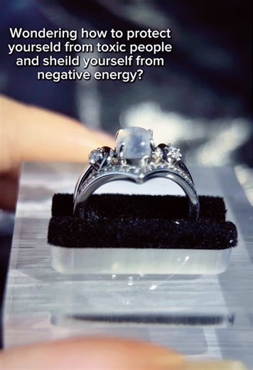 Wear a moonstone ring . Elevate your style and your spirit with the enchanted moonstone ring.#protection #ring #witch #wicca #crystals #moonstone #newbeginning #viral