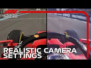 F1 2020 REALISTIC CAMERA SETTINGS TUTORIAL