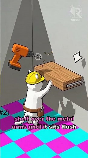 DIY Floating Shelf Installation — Heavy Duty Brackets & Stud Finding