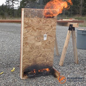 Sometimes the simplest props provide the best learning. Check out this Vent Wall Prop for demonstration of flow path, thermal ballast and proper water application direction. www.flashpointequipment.com email: info@flashpointequipment.com phone: 1-800-385-7615 Instagram – flashpointequipment Facebook – flashpointequipment Twitter – FPequipment Youtube – Flashpoint Equipment | SBSK