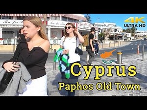 Paphos Old Town | Cyprus 🇨🇾 #walkthrough #paphos #cyprus