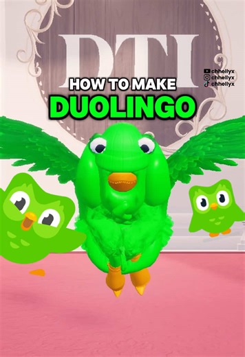 Cómo hacer Duolingo en Roblox: ¡Vístete para impresionar!