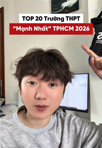 TOP 20 Trường THPT “Mạnh Nhất” TPHCM 2026 #quanghocduong #hocsinh #thpt #thcs #dihoccogivui