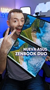 2.3M views · 69K reactions | 2 PANTALLAS táctiles OLED 3K y 120Hz  esto sí que es práctico y genial para aumentar tu productividad. Es la nueva Asus Zenbook Duo #asus #zenbookduo #notebook #review | Lucas Tech | Facebook