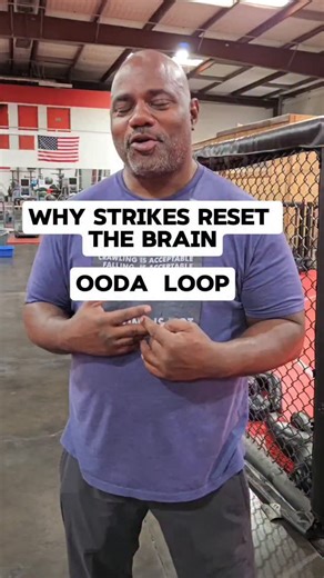 Donavin Britt, Founder on Instagram: "When you stun someone, you reset their OODA Loop. Every strike forces their brain to start over—no time to think, no time to react. That’s why continuous strikes matter in self-defense. You’re not just hitting the body—you’re overwhelming the mind. #lasvegaskravmaga #streetselfdefense #lasvegascombatacademy #oodaloop"