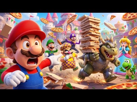 🔥 Bowser Stole ALL the Pizza! 😂🍕 Mario Went Crazy!