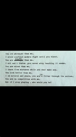 An Original Poem: The Comparison #poem #poetry #comparison