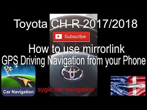 Toyota C-HR Hybrid GPS guide