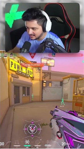 The Goat Gamer + Singer Best Combo 🤙 #valorant #vlt #gaming #gamingpc #shortsfeed #fa2#viral #gaming