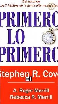 First Things First | Summary | First Things First — Stephen R Covey #educatingyourmillionairemindset