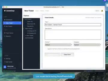 OpenClaw is now a command center for a fully autonomous OS level agent.We integrated our industry-leading Computer Use model, Lux, directly into it. Now OpenClaw can see your screen, click and type on its own.Watch it run a complex QA test and catch bugs in seconds. 👇