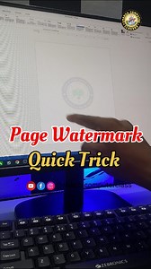 2.3M views · 10K reactions | MS Word में Page Watermark कैसे लगाएं? | Watermark Setting Trick 易 | MS Word Tips & Shortcuts 2025 #reels #viral #msword #tricks #tips #MSWORDtutorial #tutorial #tranding @highlight | Aniket Kumar | Facebook