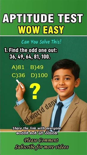 Aptitude Test | Aptitude Online Test | Aptitude Quiz Challenge | Aptitude Questions with Answers