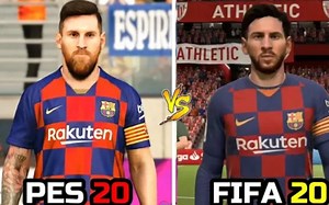 PES2020 vs FIFA20 细节大对比，今年你站哪边？