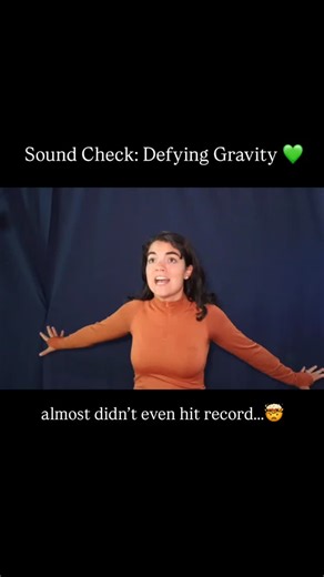 Kira Byler on Instagram: "this is your reminder to film everything as an performing artist 💚 #defyinggravity #wickedvocals #elphabacover #unrealvocals #wickedthemusical"