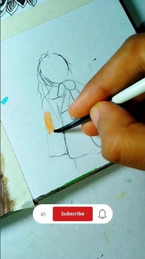 Alone Girl Pencil Sketch ✏️ Drawing Emotions in Silence | Sad Girl Crying Sketch Tutorial