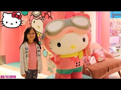 Hello Kitty Playground, Hello Kitty Store and Hello Kitty Airplane at the Hello Kitty Airport