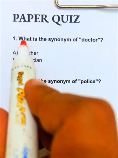 Anatomy quiz-can you get all right? #paperquiz02 #quiztime #anatomy #quizusa #science