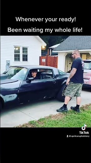 Teaching him how to use the line lock! #noprep #dadandson #nitrous #racing #life