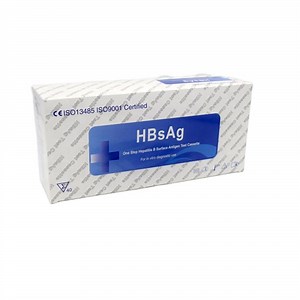 [Hot Item] One Step Hepatitis B Surface Antigen Test Kit High Accuracy Medical Rapid Test Hbsag Test Strip Cassette