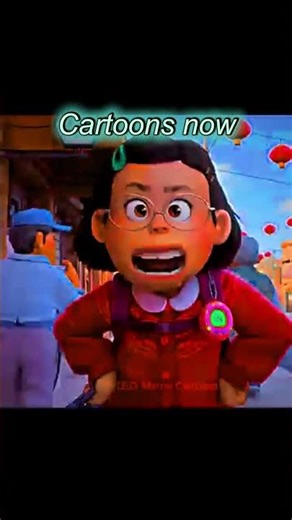 Cartoons now vs then